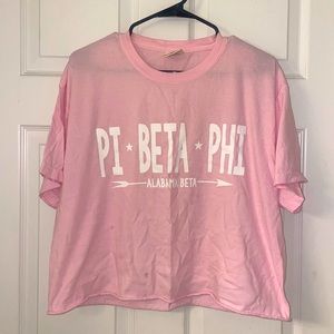 Alabama Pi Beta Pi Crop T